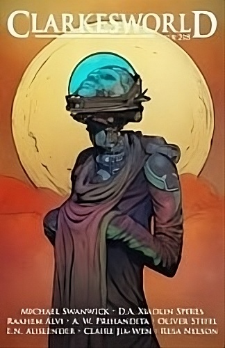 Ilustrasi fiksi ilmiah.