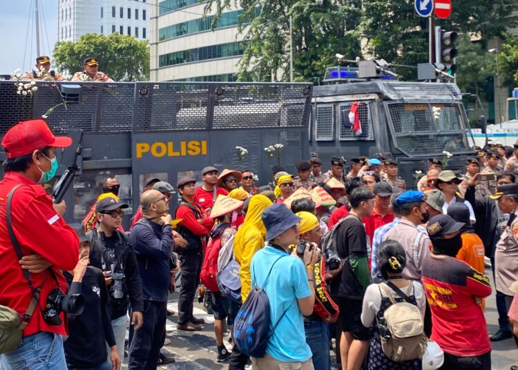 Demo di Patung Kuda, Aliansi Gebrak: Protes Rakyat Bukan Tindakan Makar dan Terorisme 1