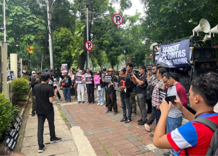 KASUM Gelar Aksi di Komnas HAM, Desak Kasus Pembunuhan Munir Dituntaskan 1